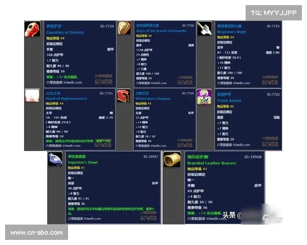 魔兽世界GM装备制作教程：完美指南